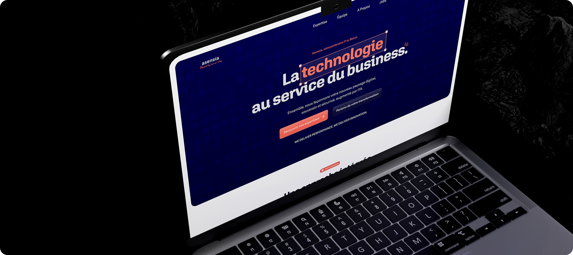 Asensia — Digital Foundations, UX architecture, case study by LostWoods Luxembourg