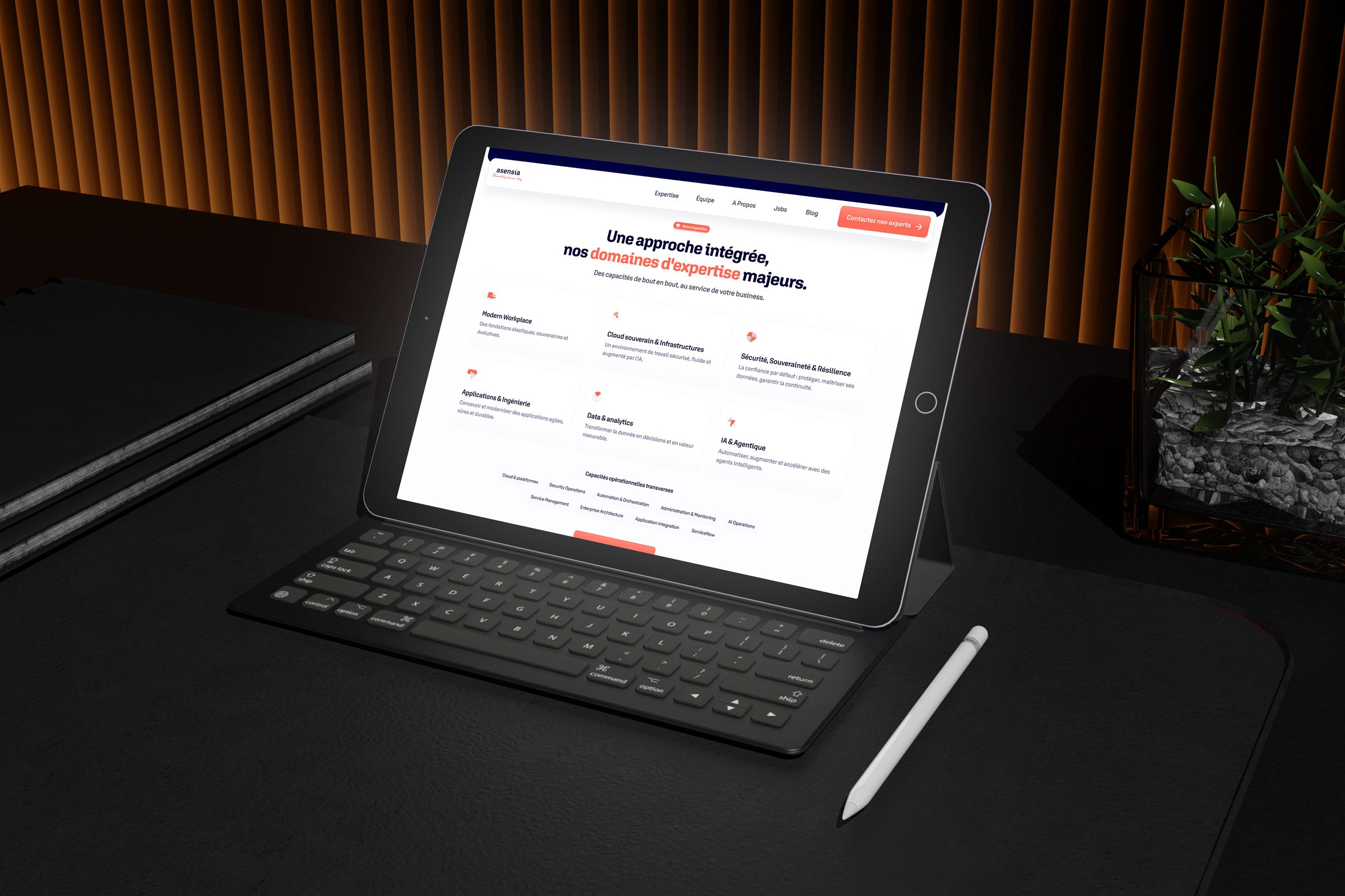 Asensia — Digital Foundations, UX architecture, case study by LostWoods Luxembourg